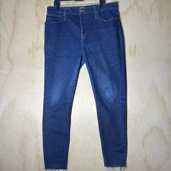 Madewell Curvy High Rise Skinny Jeans 35T - Picture 1 of 10